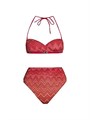Омбре-бикини Missoni с зигзагообразным узором, высокая посадка, непрозрачная основа, Италия 11022849