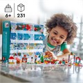 Адвент-календарь LEGO 41758 Friends 2023, 231 деталь, с игровым ковриком и 10 мини-фигурками для творческих игр 11279640