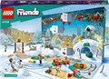 Адвент-календарь LEGO 41758 Friends 2023, 231 деталь, с игровым ковриком и 10 мини-фигурками для творческих игр 11279640