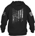 Худи Grunt Style 1776 с флагом США, 50% хлопок, 50% полиэстер, машинная стирка 11307584