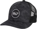 Vineyard Vines Детская классическая бейсболка Trucker с графическим рисунком китов, регулируемая, влаговпитывающая, полиэстер, 22 дюйма 11288772