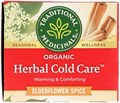 Traditional Medicinals Органический травяной чай для борьбы с простудой, с цветками бузины, 16 пакетиков, без кофеина, кошерный 11289407