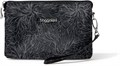 Baggallini Легкая нейлоновая мини-сумка-кроссбоди 21 см x 14 см с защитой RFID и съемным ремешком 11267403