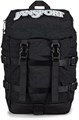 JanSport Компактный черный рюкзак Mini Skip с основным отделением, боковым карманом для бутылки и карманом на молнии 11306659