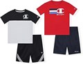 Комплект из 4 предметов Champion для мальчиков: две футболки и шорты - комфорт и стиль 11260475
