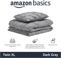 Amazon Basics Комплект постельного белья с заменой на пух, 2 предмета, Твин/Твин XL, бежевый цвет, с геометрическим узором 11279328