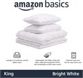 Amazon Basics Комплект постельного белья с заменой на пух, 2 предмета, Твин/Твин XL, бежевый цвет, с геометрическим узором 11279328