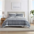 Nautica Супермягкий набор постельного белья из текстиля с морскими полосками, одеялом и наволочкой, размер ',Твин', 11243883