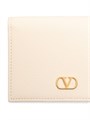 Valentino Garavani Кошелек VLogo Signature из зернистой телячьей кожи с 5 отделениями для карточек и монетницей 11028052