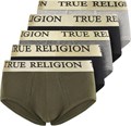 Мужские хлопковые брифы True Religion, 5 штук, комфорт и поддержка 11271473