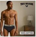 Мужские хлопковые брифы True Religion, 5 штук, комфорт и поддержка 11271473
