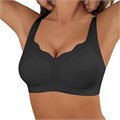 Бра Deangelmon без каркаса, женское, бесшовное, комфортное для ежедневной носки, с волнистым V-образным вырезом 11270077