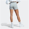 Женские шорты большого размера adidas Essentials Linear из французского флиса, 100% хлопок 11273882