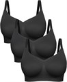Комплект из 3 безкаркасных бралетов без прокладок FeelinGirl для повседневного ношения 11269776