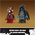LEGO Marvel Конструктор Ракетный Корабль против Ронана, игрушка для детей от 8 лет с 2 фигурками супергероев 11300316