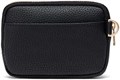 Herschel Косметичка из веганской кожи черного цвета, стандартного размера с отделкой из оксфорда 11305801