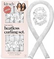 Набор для создания кудрей Kitsch без повреждений – 86 см безнагревательный валик для волос с 2 сатиновыми резинками, удобные кудри для сна 11244389