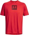 Мужской лонгслив Under Armour Tech Print Fill из быстросохнущего полиэстера, супер мягкий и комфортный 11267150