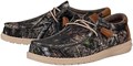 Легкие мужские лоферы Hey Dude Wally из материала Mossy Oak CDNA с упрощенной системой шнуровки 11310299