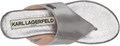 Женские сандалии Karl Lagerfeld Paris Karsyn с плоской подошвой в стильном повседневном дизайне 11311435