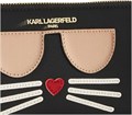 Женский кошелек на молнии от KARL LAGERFELD Paris, 1 отсек на молнии, 8 отделений для карт, полиэстер 11267971