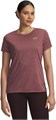 Женская футболка Under Armour Velocity Twist с коротким рукавом и округлым вырезом, изготовленная из быстро сохнущего полиэстера 11294791