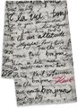 Karl Lagerfeld Женский легкий палантин с графическим принтом, 100% полиэстер, 122 см х 122 см 11270250