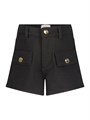 Dl1961 Детские шорты Lucy из 100% хлопка с золотистой фурнитурой и аккуратным подолом 11015929