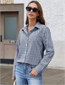 Женская рубашка Lomon с пуговицами, длинный рукав, деловой стиль, повседневная блуза 11272433