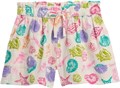Gap Детские шорты для девочек из легкой хлопковой ткани с резинкой на талии, машинная стирка 11263830