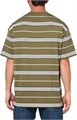 Hugo Boss Мужская футболка HUGO из 100% хлопка с круглым вырезом и полосатым рисунком 11244321