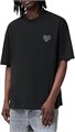 Мужская футболка AllSaints Lover с круглым вырезом из 100% хлопка, удобная и легкая в уходе 11276592
