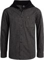 Детская рубашка с длинным рукавом Volcom - Дышащая клетчатая хлопковая рубашка (размеры 4-20) 11263576