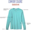 Мужской лонгслив от Comfort Colors, модель 6014, 100% хлопок, комфортная посадка 11261422