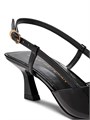 Лакированные туфли Vinnie с пряжкой и острым носком, каблук 50 мм от Stuart Weitzman 11015799