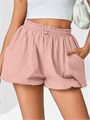 Женские летние шорты Fisoew с модным дизайном, высокой талией и карманами для спорта и отдыха 11262919