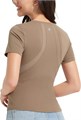 Женская легкая и эластичная футболка Baleaf с коротким рукавом для спорта и йоги 11247630