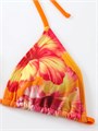 Купальник ZAFUL из 3 предметов: цветной топ-бикини с завязками и длинная полупрозрачная юбка, различные размеры 11255039