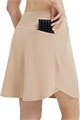 Женская юбка-шорты Baleaf, длина 50 см, с высокой талией, для гольфа и тенниса, с карманами, UPF 50+ 11276827