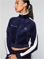Женская велюровая куртка для треккинга Miss Carlotta от Sergio Tacchini, 95% полиэстер, 5% эластан 11260930