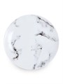 Prouna Тарелка из костяного фарфора с мраморным дизайном и 24K золотым покрытием, 21.5 см 11017131