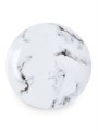 Prouna Тарелка из костяного фарфора с мраморным дизайном и 24K золотым покрытием, 21.5 см 11017131
