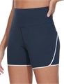 Женские спортивные шорты с высокой талией, эластичные и дышащие, для бега и йоги от THE GYM PEOPLE 11277410