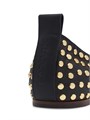 Кожаные балетки Lanvin с заклепками и круглым носком - итальянское качество и комфорт 11011780