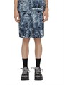 Шелковые бермуды с принтом объектов Хуберта от Givenchy, с молнией и крючком, произведены в Италии 11026834