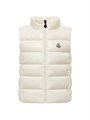 Детский стёганый пуховик-жилет Ghany от Moncler с карманами на молнии и наполнителем из пуха 11016230