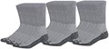 Мужские темно-серые носки Dickies, 18 пар, обеспечивающие комфорт и влагоотведение 10023283