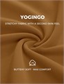 Yogingo Женские базовые укороченные футболки с коротким рукавом и круглым вырезом в стиле Y2K для лета и осени, спортивные и стильные топы 11261826