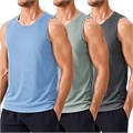 Мужские быстросохнущие майки Pinspark без рукавов, комплект из 3 штук для фитнеса и бодибилдинга 11261626