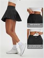 Юбка-теннис Baleaf с шортами, высокая талия, легкая, спортивная, с карманами на молнии 11260995